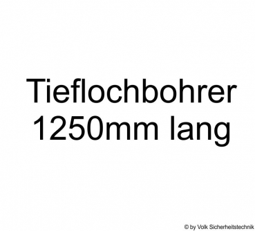 DBB-Fräsvorrichtung Zubehör: Tieflochbohrer 1250mm lang