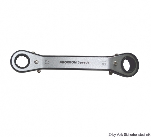 Ratcheting Ring Wrench 17/19